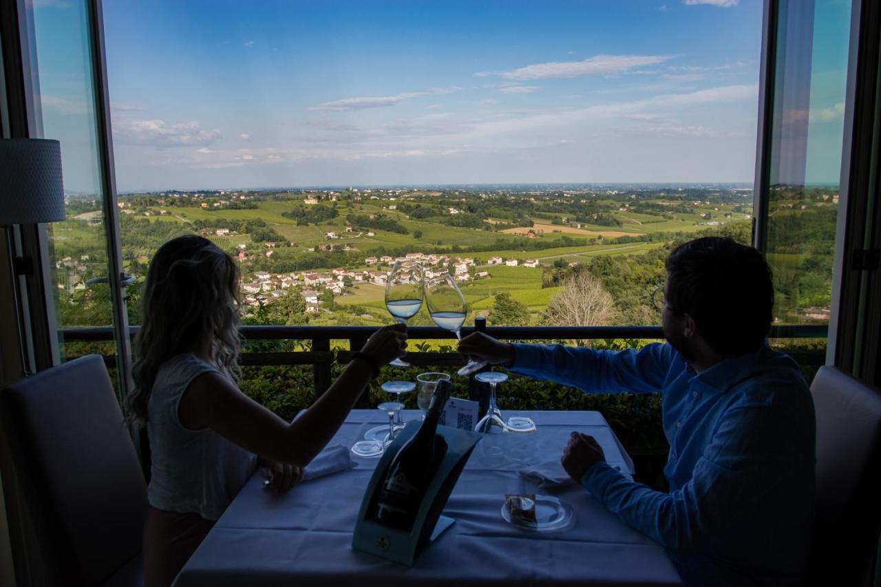 Villa Del Poggio Prosecco Bike Hotel San Pietro Di Feletto Luaran gambar