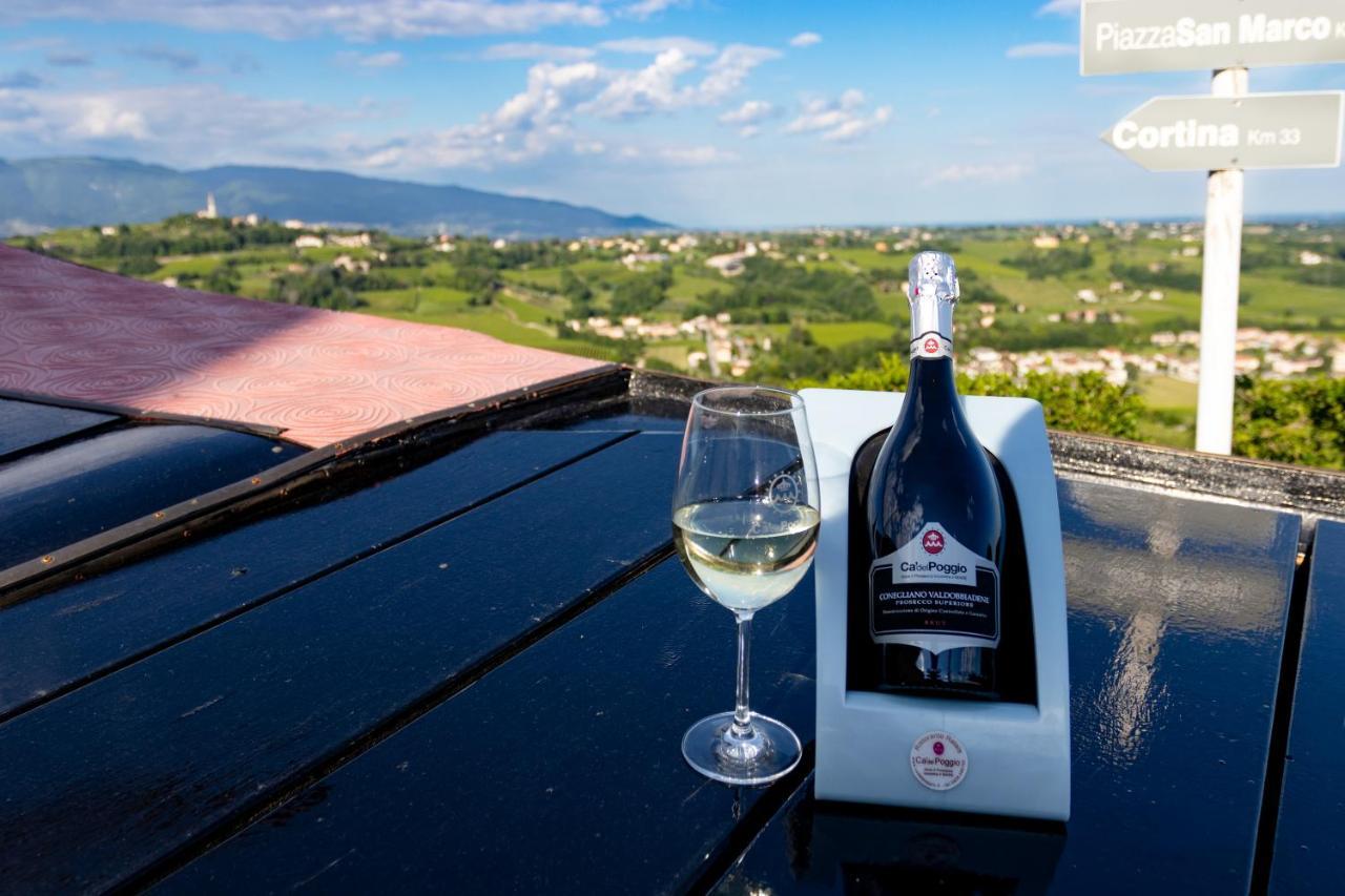 Villa Del Poggio Prosecco Bike Hotel San Pietro Di Feletto Luaran gambar