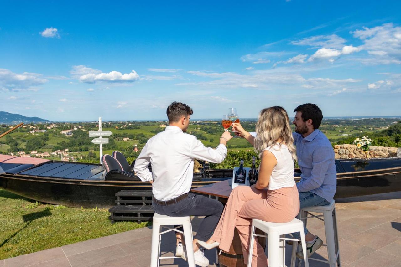 Villa Del Poggio Prosecco Bike Hotel San Pietro Di Feletto Luaran gambar